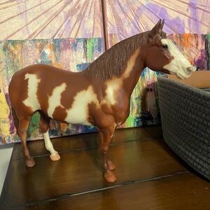 Vintage Breyer Horse Collectible Model Horse “Yellow Mount” Standing Stallion